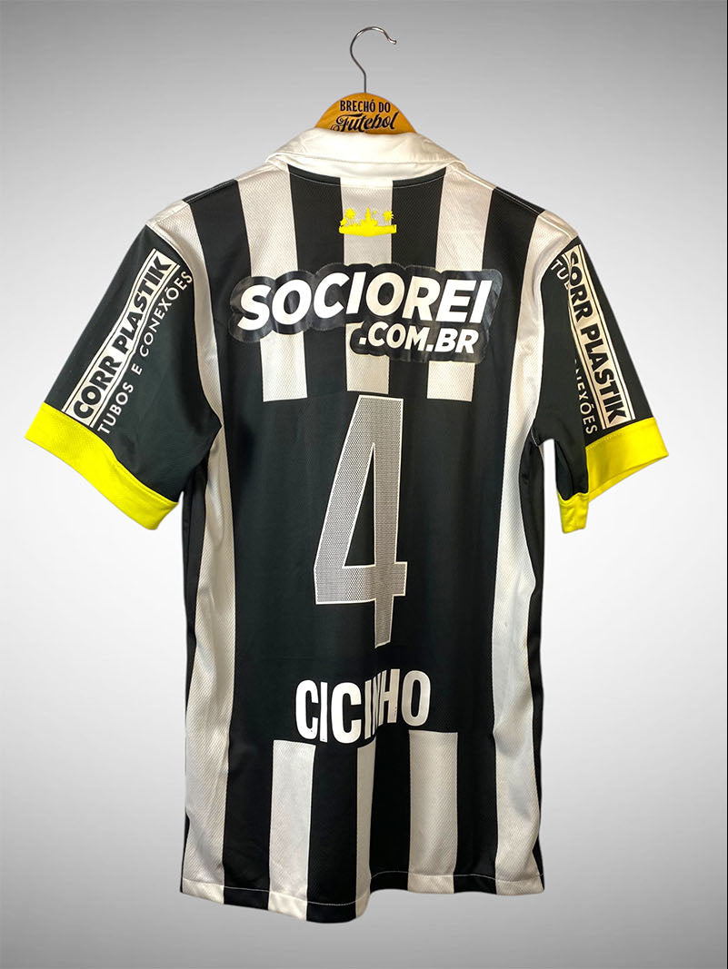 Santos 2013 Segunda Camisa Tam P N# 4 Cicinho.
