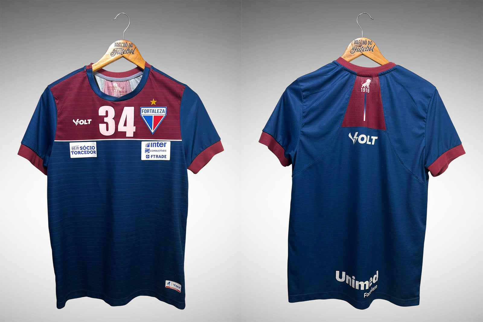 Fortaleza 2025 Camisa de Aquecimento Tam M Nº 34.
