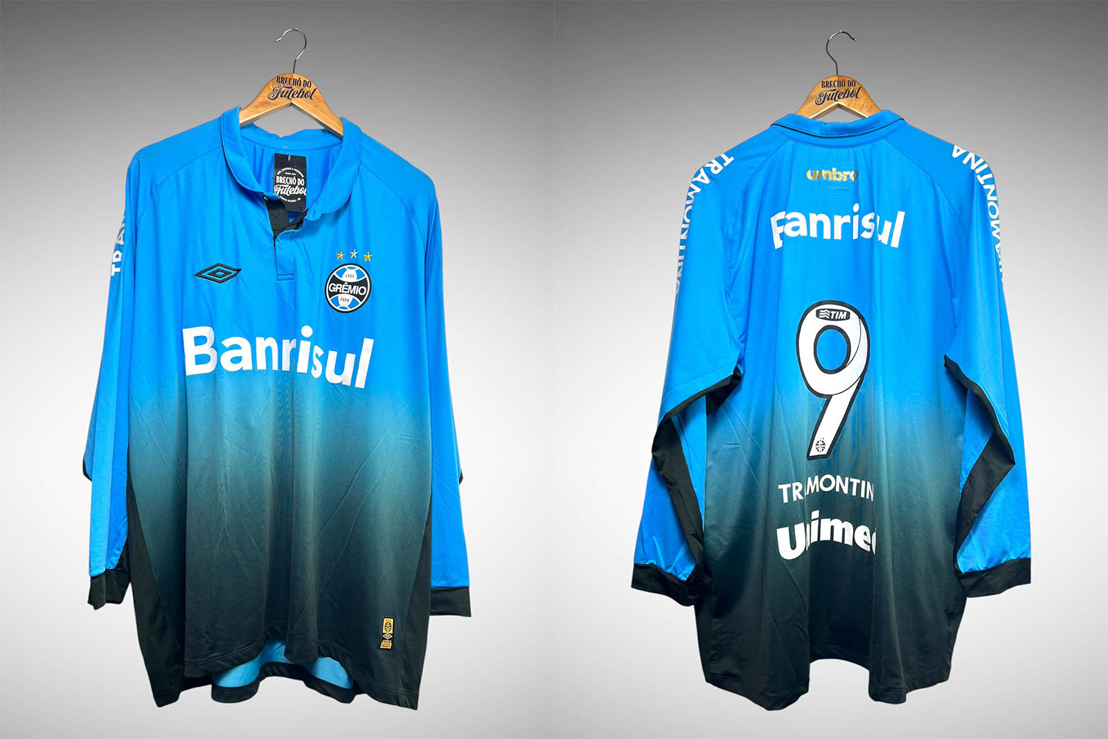 Grêmio 2015 Terceira Camisa Tam 5G Nº 9.