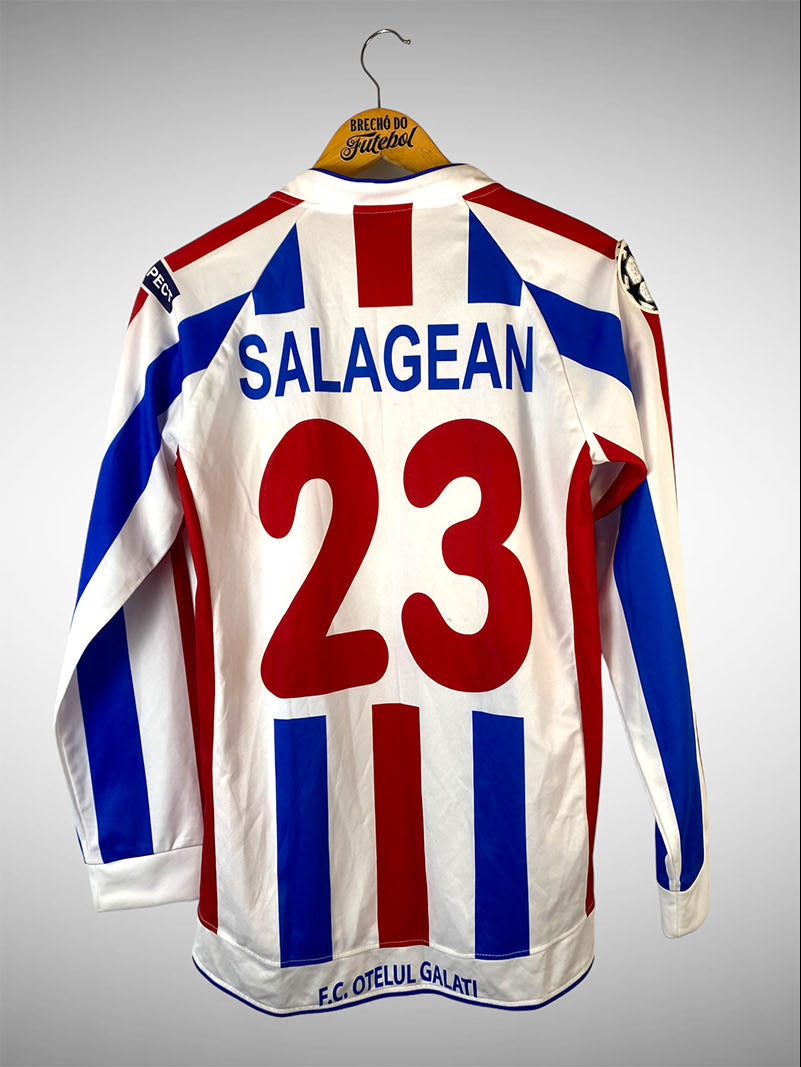 Otelul da Romenia Primeira Camisa Tam P Mangas Longas N# 23 Salagean.
