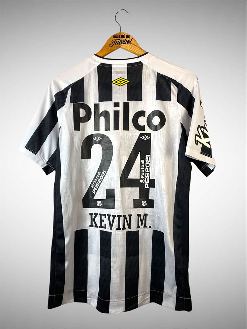 Santos 2021 Segunda Camisa Tam M N# 24 Kevin M.