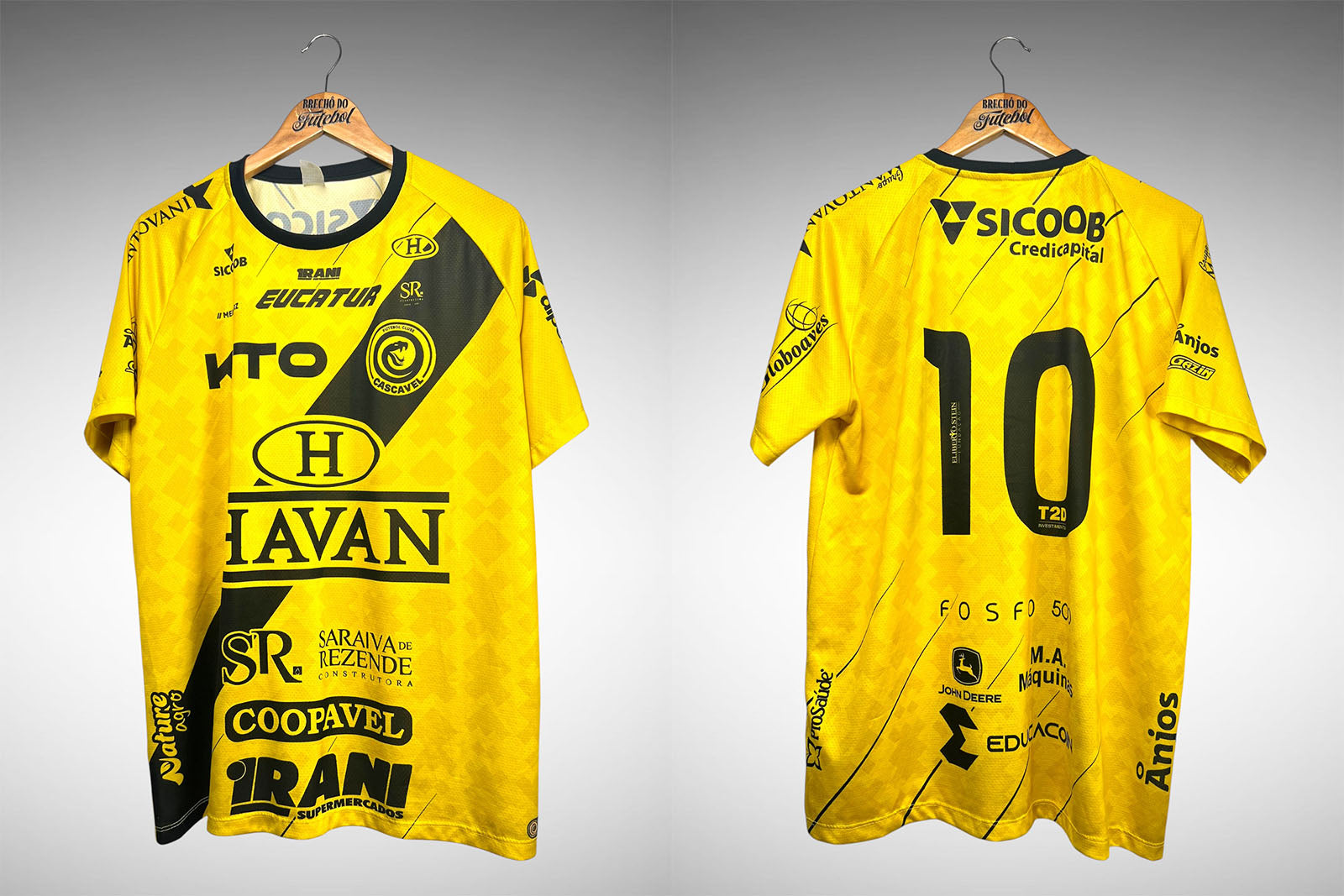 Cascavel-PR 2022 Terceira Camisa Tam GG Nº 10.