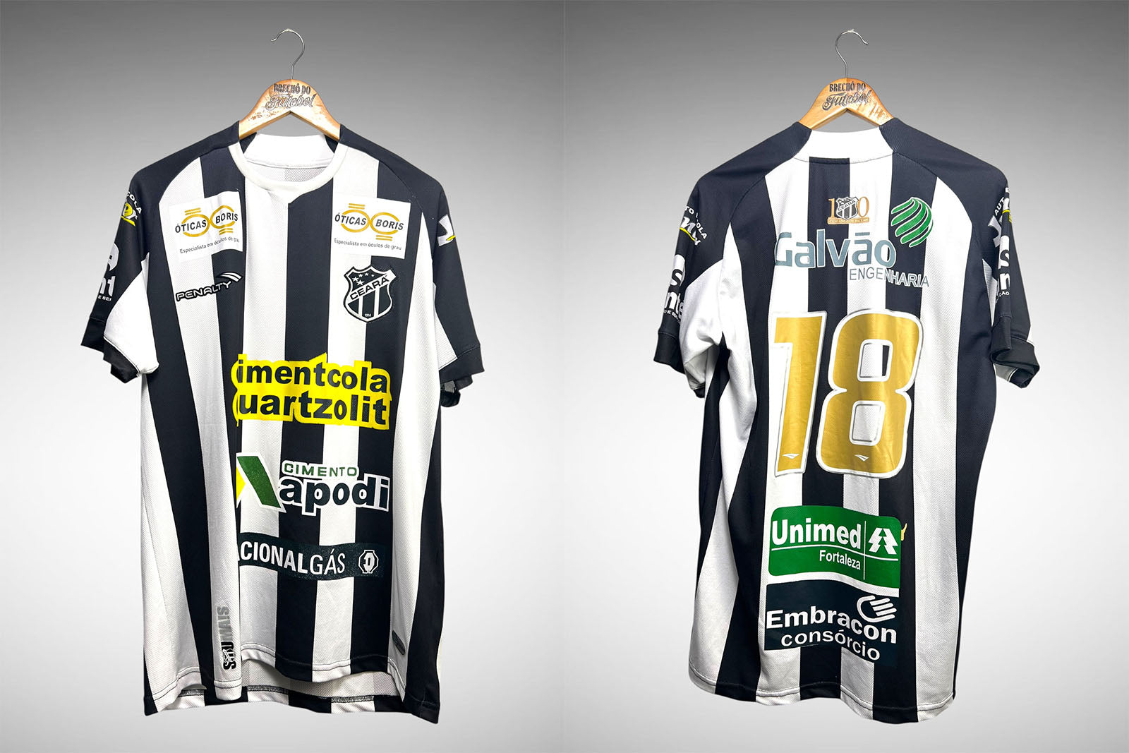 Ceará 2014 Primeira Camisa Tam G Nº 18.
