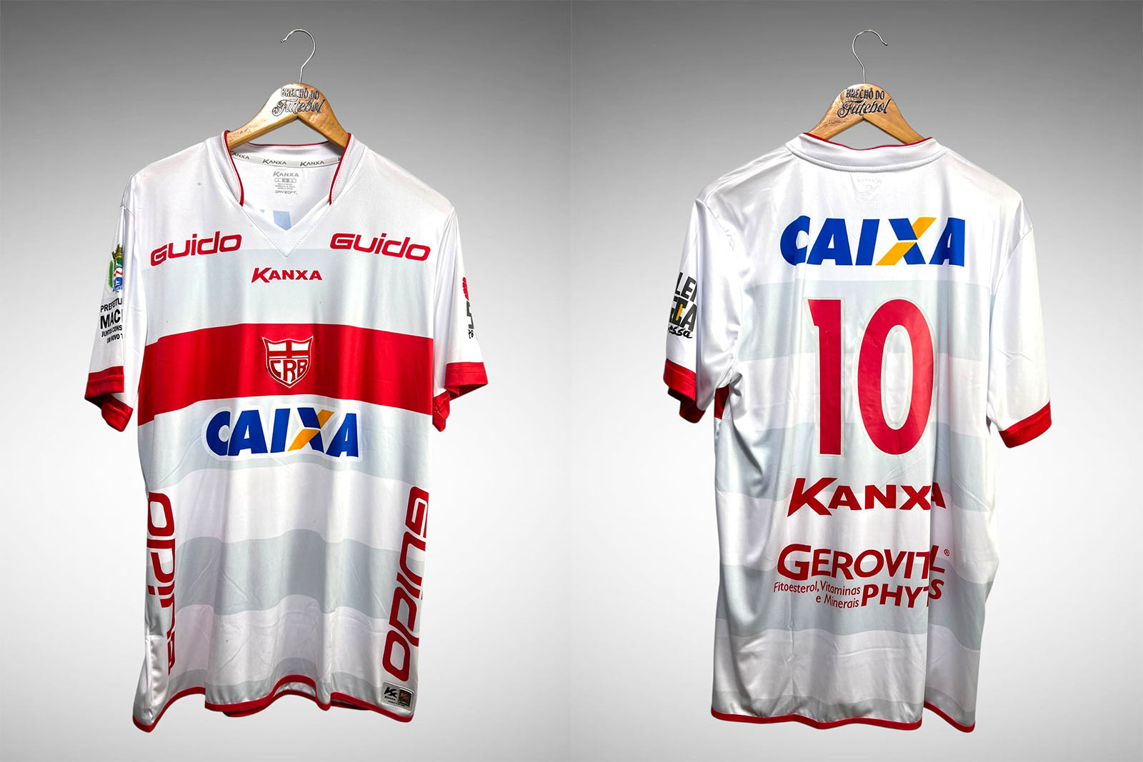 CRB-AL 2014 Primeira Camisa Tam G Nº 10.