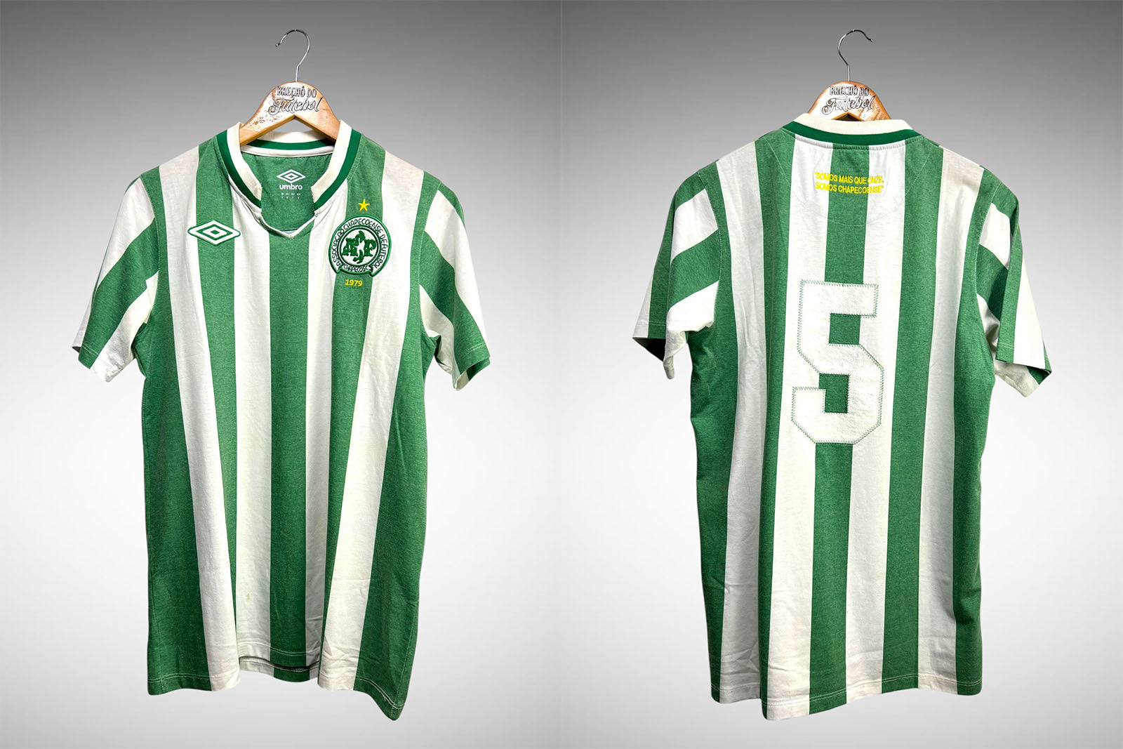 Chapecoense 1979 Retrô Primeira Camisa Tam M Nº 5.