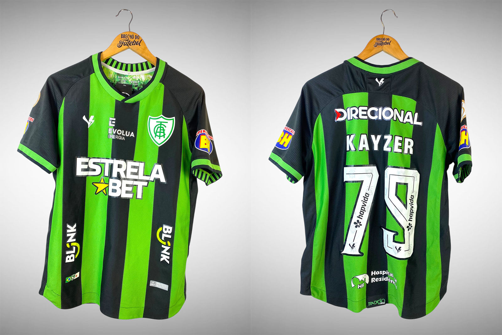 América Mineiro 2023 Primeira Camisa Tam M Nº 79 Kayzer.