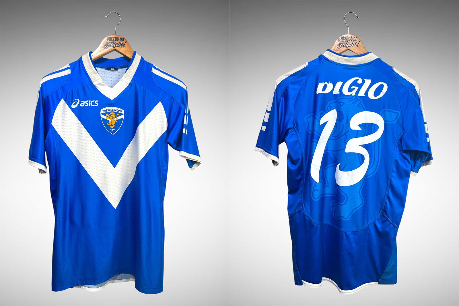 Brescia Calcio 2008 Primeira Camisa Tam G Nº 13.