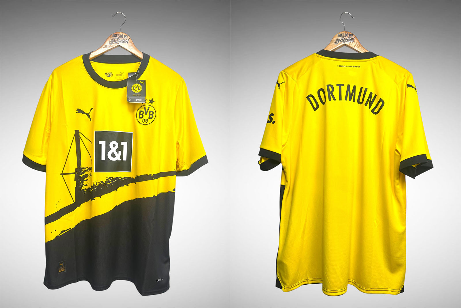 Borussia Dortmund 2023 Primeira Camisa Tam GG.
