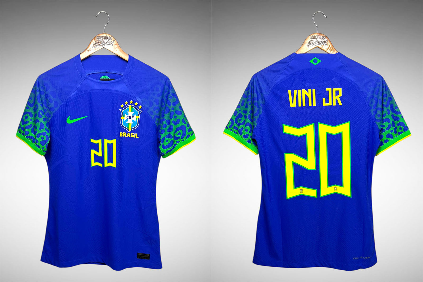 Brasil 2022 Segunda Camisa Tam M Nº20 Vini Jr.