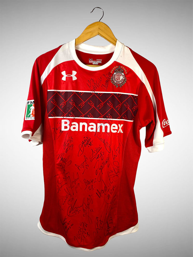 Toluca 2011 Primeira Camisa Tam M N# 5 Tiago.