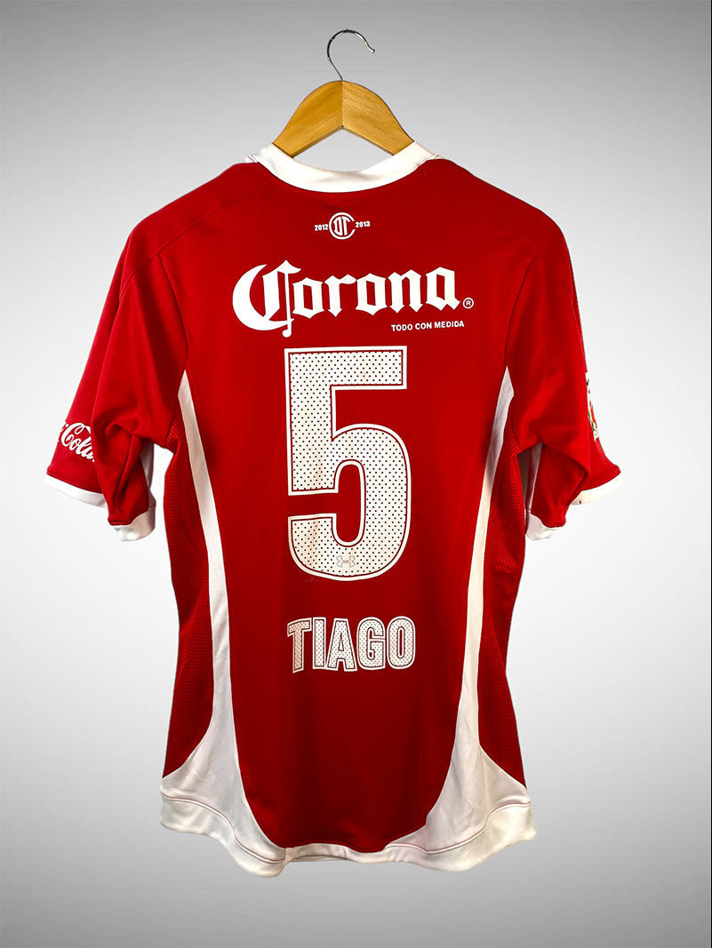 Toluca 2011 Primeira Camisa Tam M N# 5 Tiago.