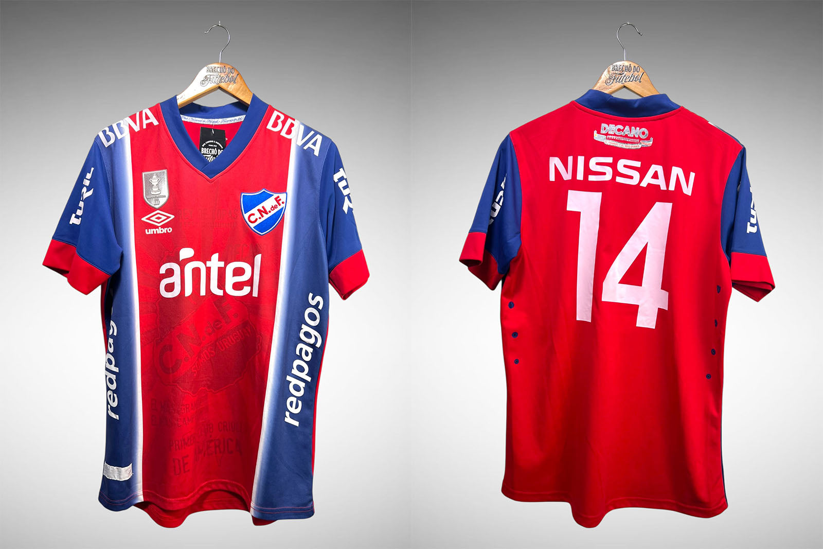 Nacional 2016 Segunda Camisa Tam G Nº 14.