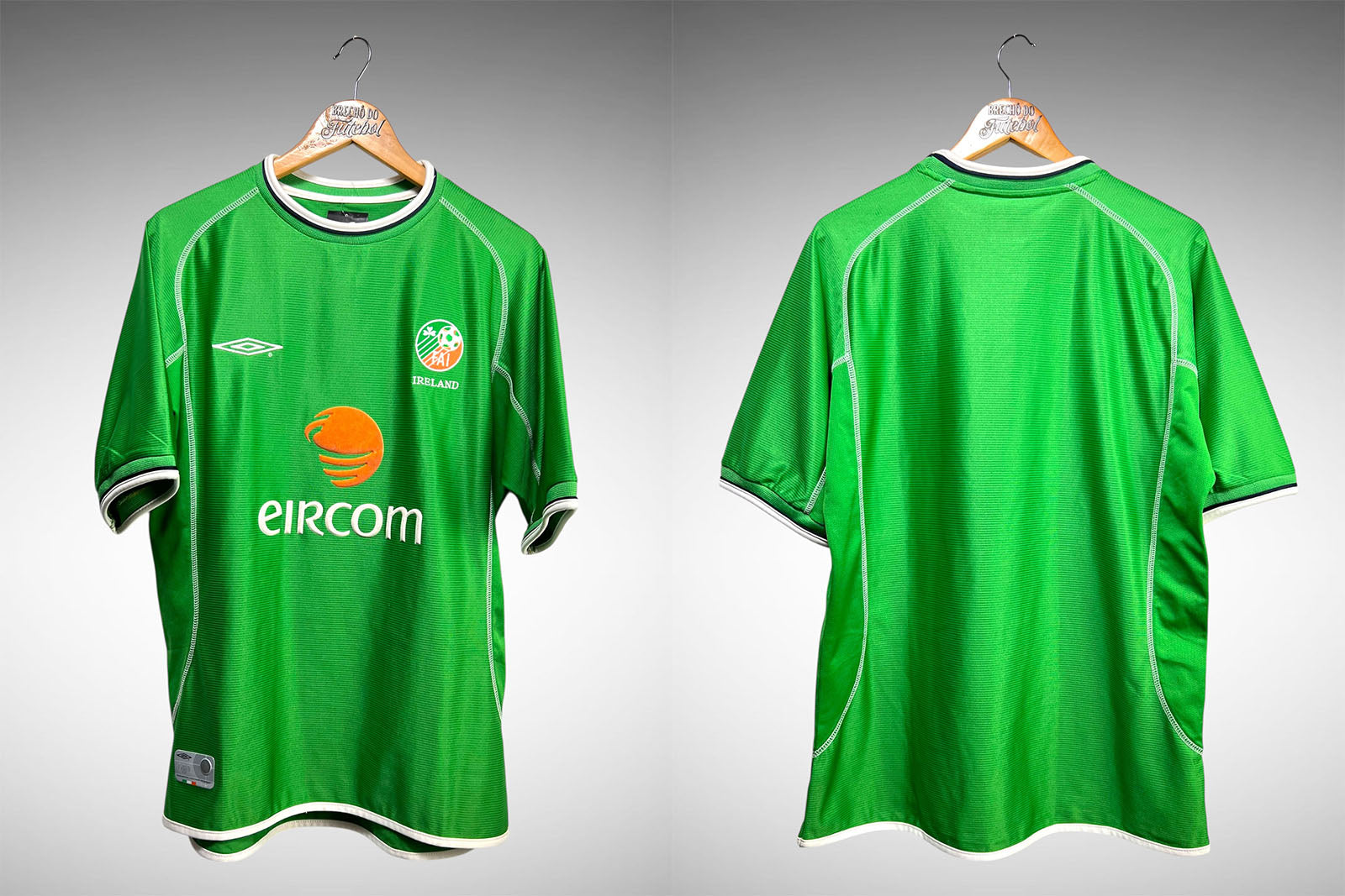 Irlanda 2002 Primeira Camisa Tam G.