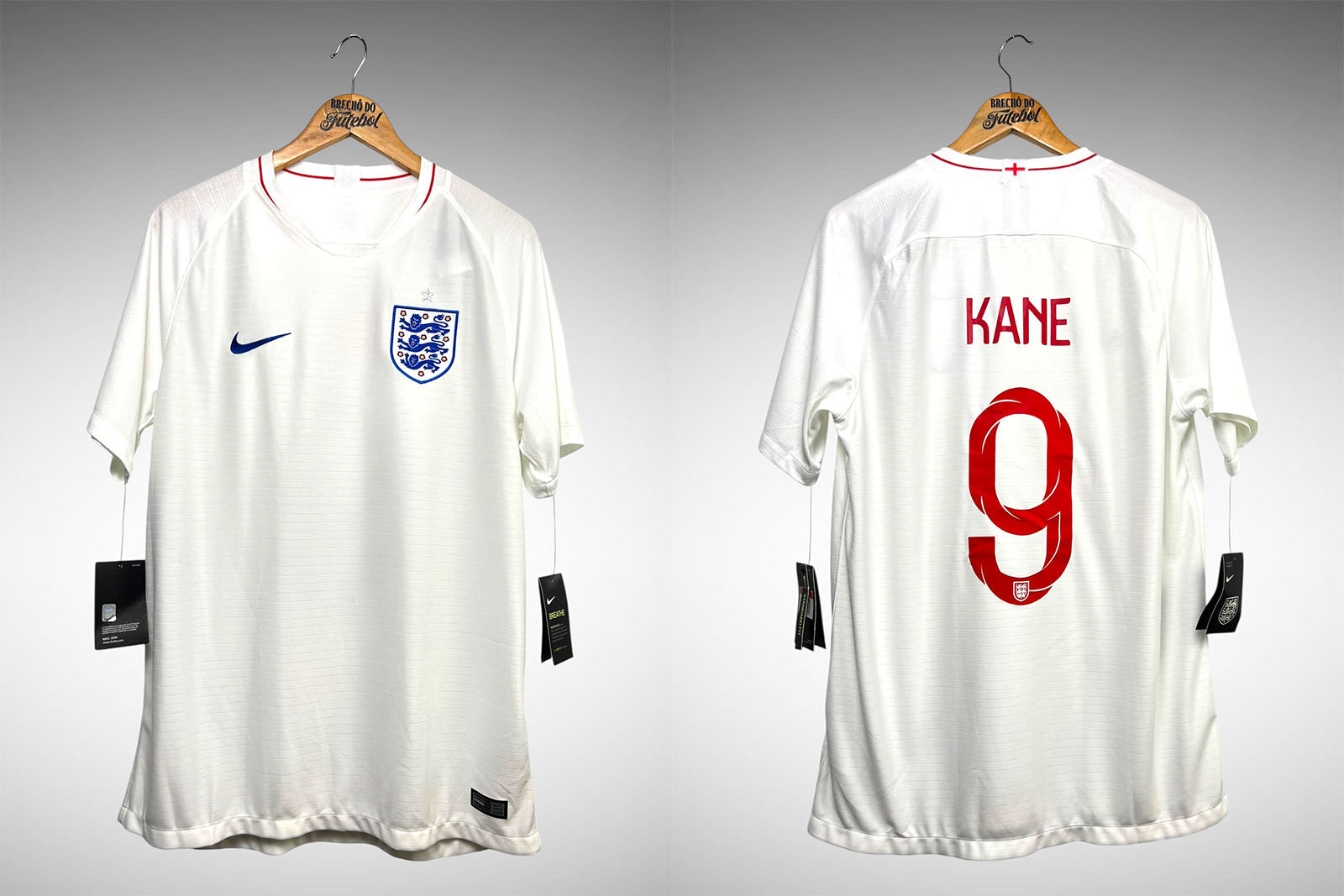 Inglaterra 2018 Primeira Camisa Tam G Nº 9 Kane.