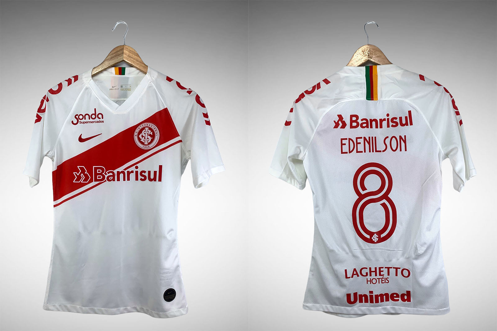 Internacional 2019 Segunda Camisa Tam P N# 8 Edenílson.