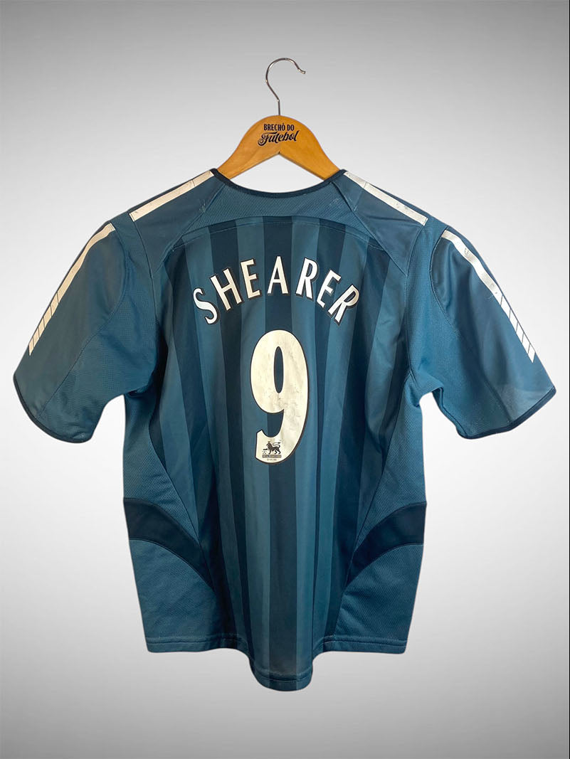 Newcastle United 2005 Terceira Camisa Tam M Infantil N# 9 Shearer.