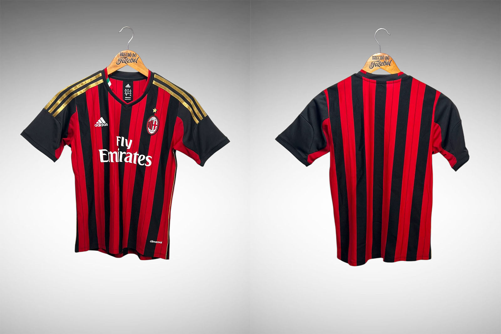 Milan 2013 Primeria Camisa Tam 12 anos Infantil.