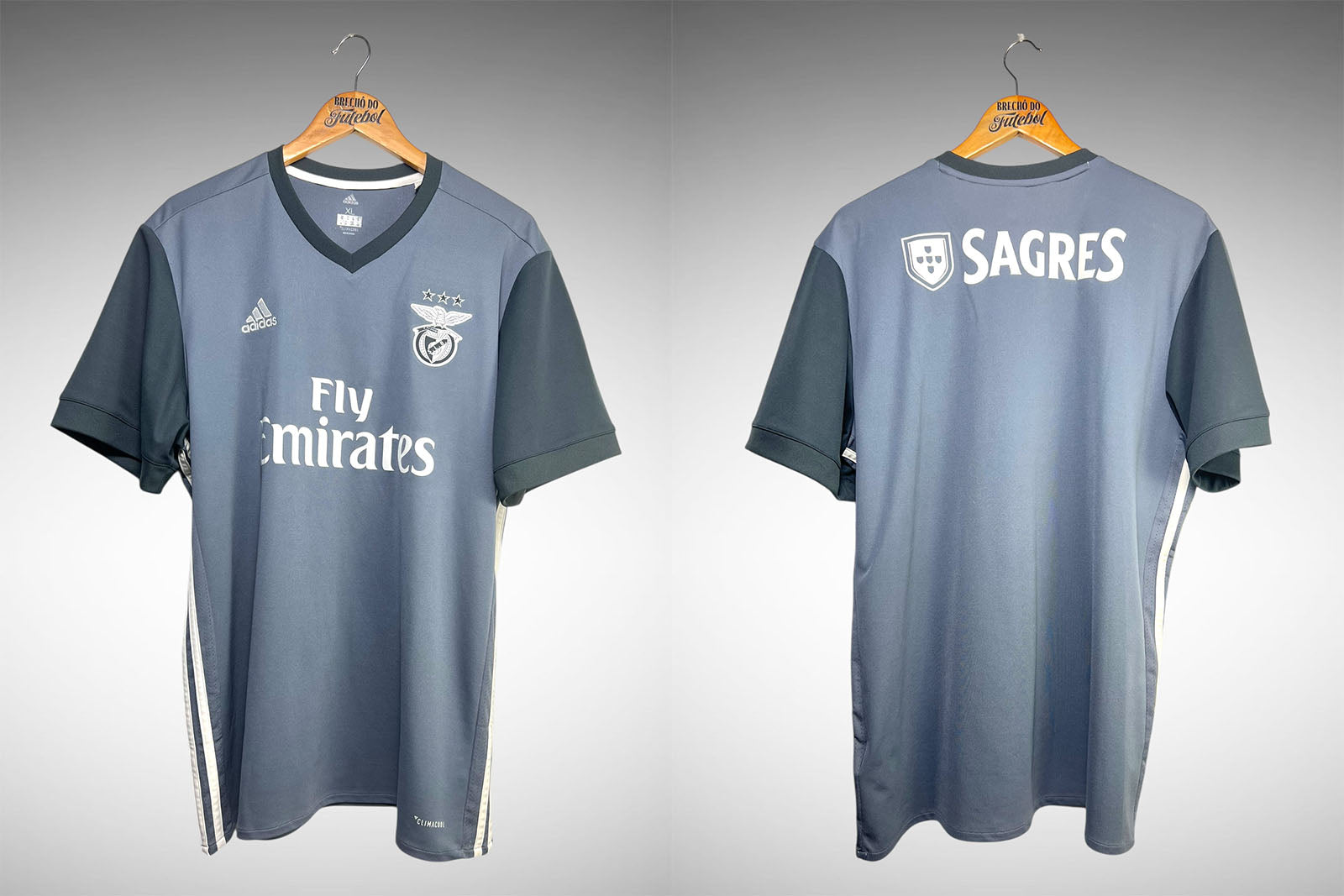 Benfica 2017 Segunda Camisa Tam GG.