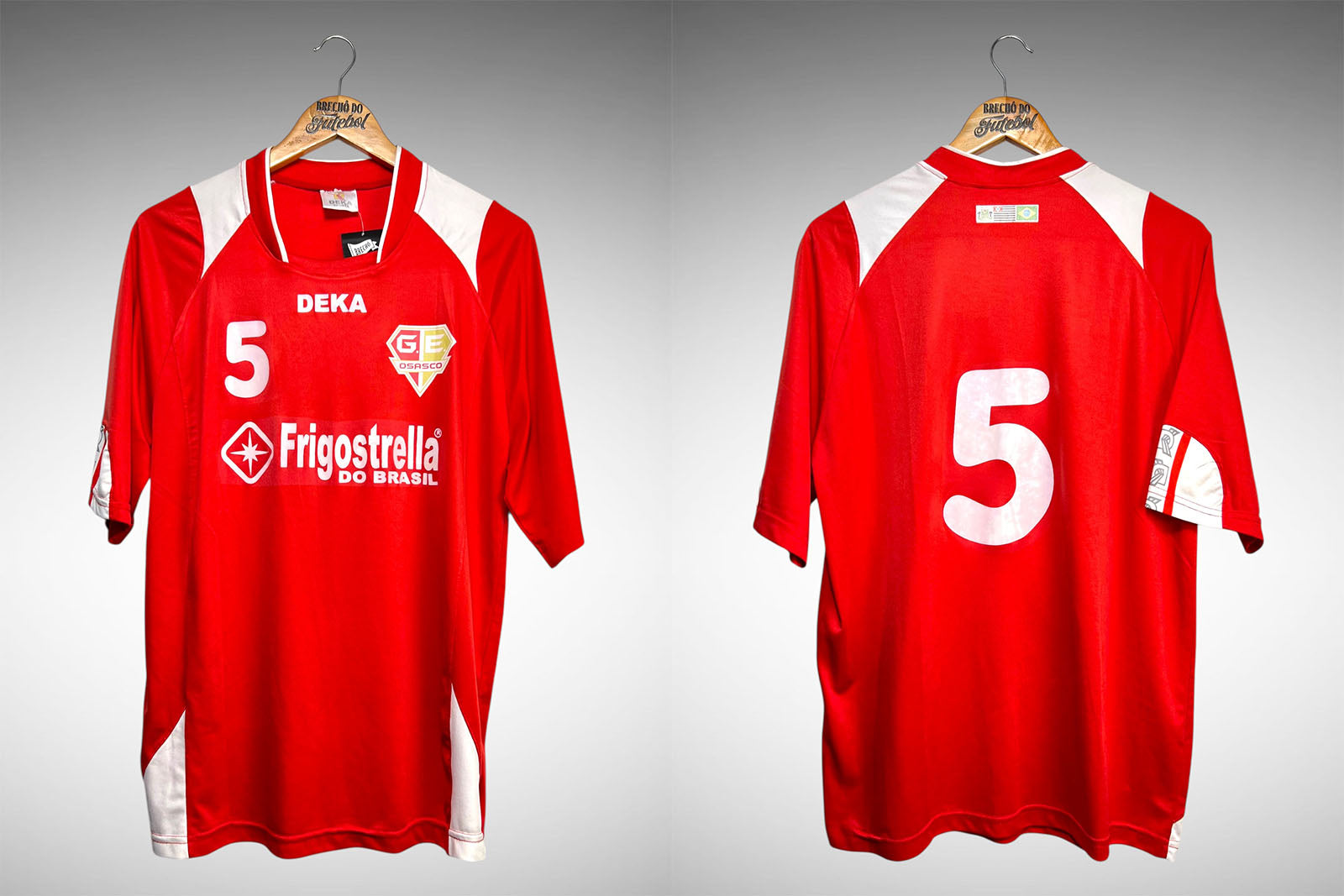 Grêmio Osasco Primeira Camisa Tam G N°5.