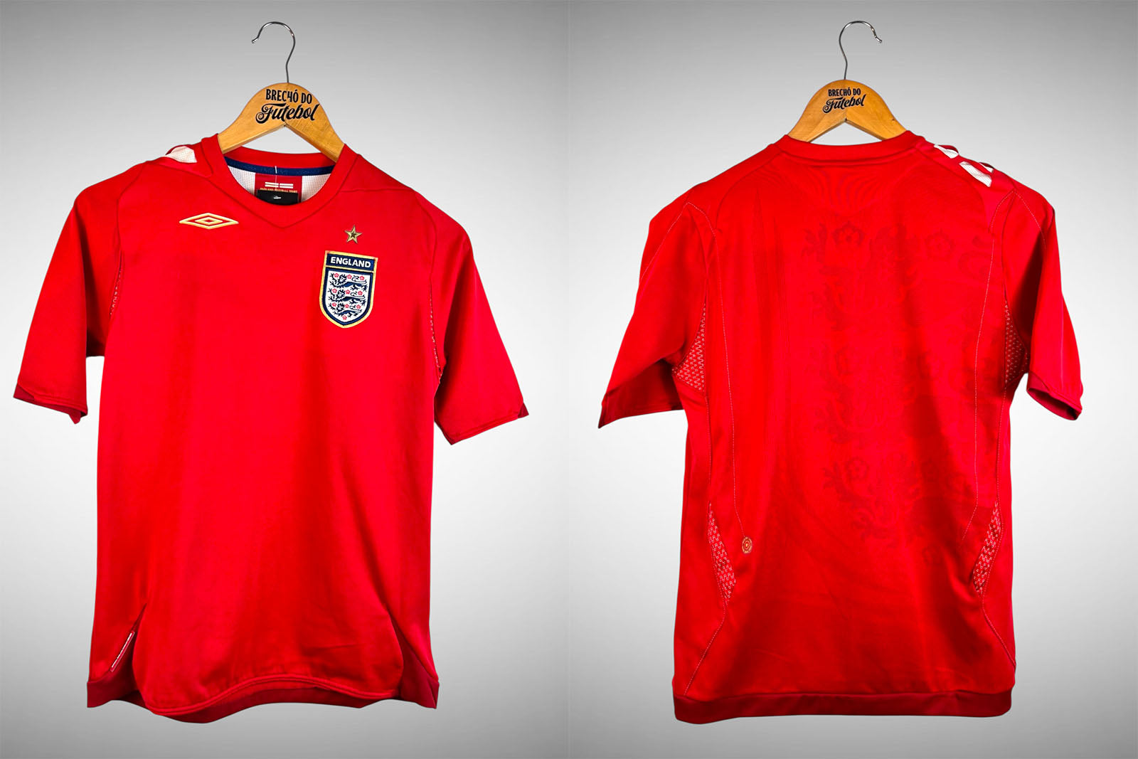 Inglaterra 2006 Segunda Camisa Tam G Infantil.