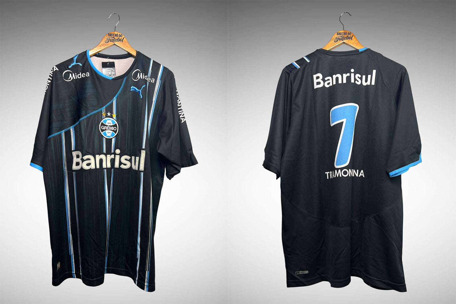 Grêmio 2010 Terceira Camisa Tam 5G Nº 7.