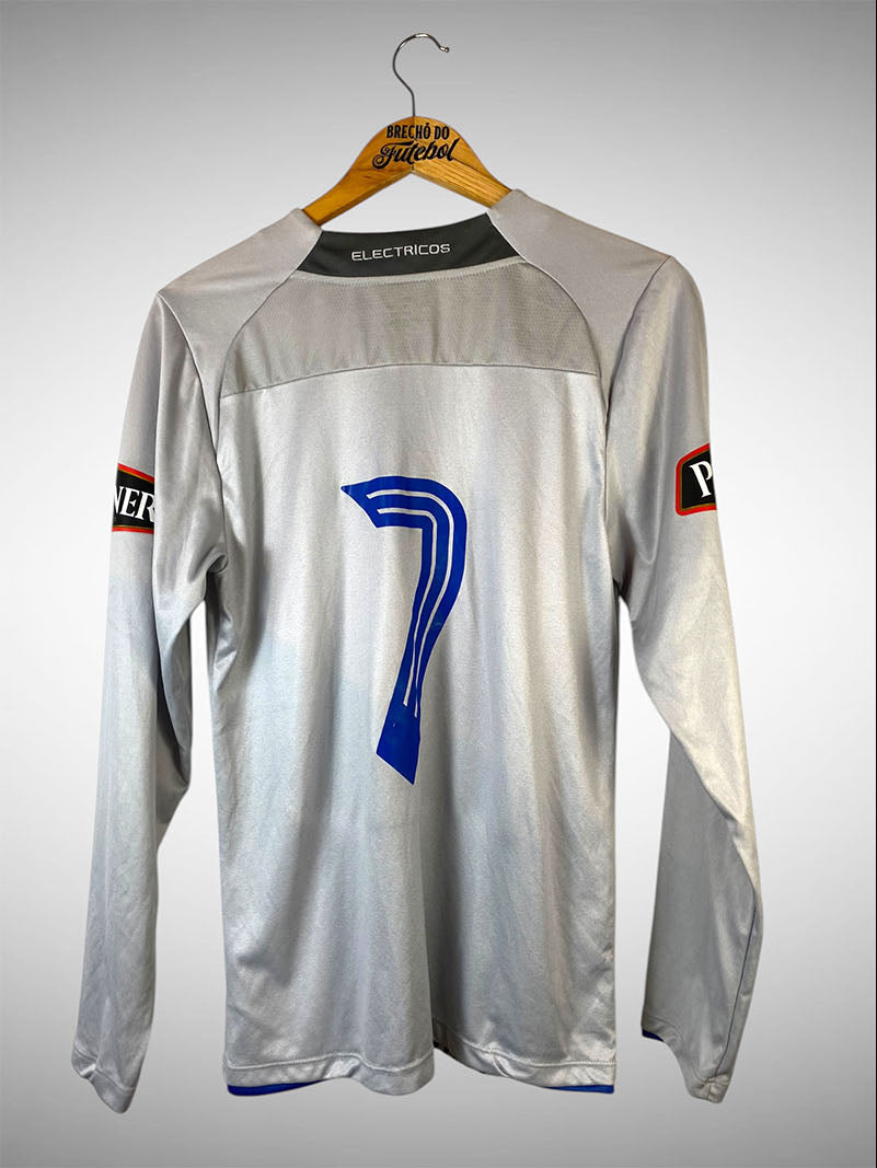 Emelec 2010 Segunda Camisa Tam M Mangas Longas N# 7.