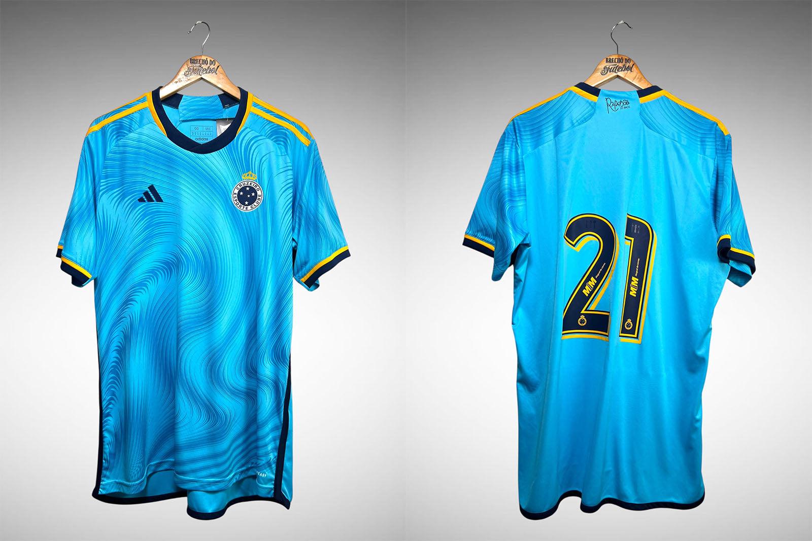Cruzeiro 2023 Terceira Camisa Tam GG Nº 21.
