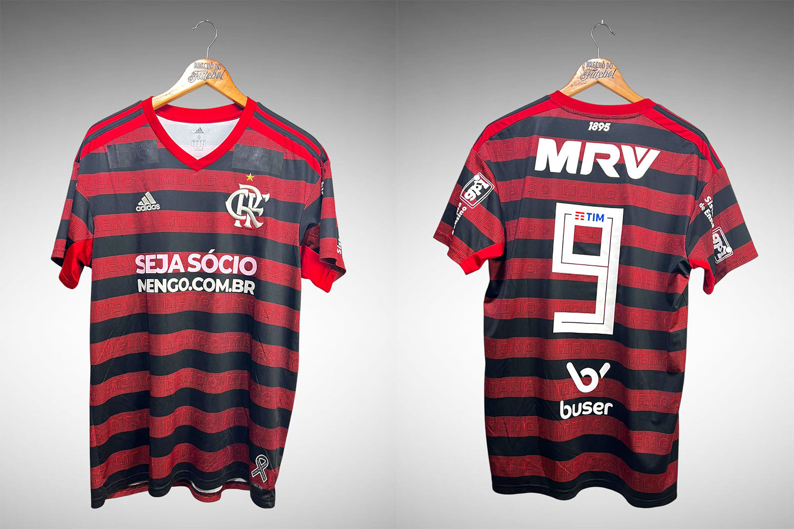 Flamengo 2019 Primeira Camisa Tam G Nº 9.