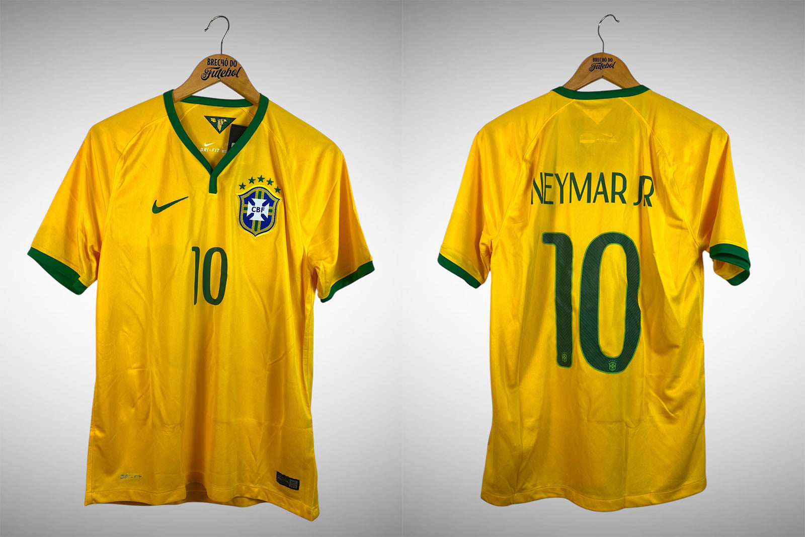 Brasil 2014 Primeira Camisa Tam M Nº 10 Neymar Jr.