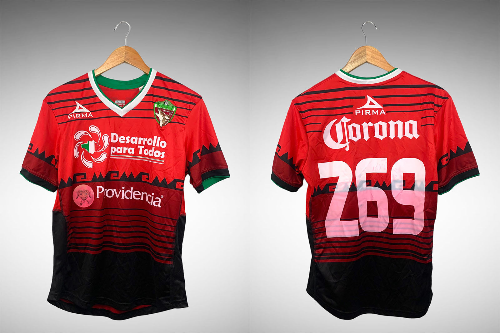 Tlaxcala FC (Coyotes) 2014 Primeira Camisa Tam P N# 269.