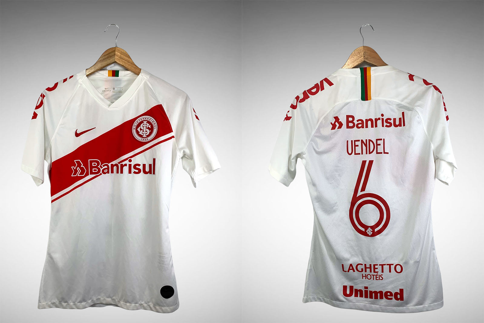 Internacional 2019 Segunda Camisa Tam M Nº6 Uendel.