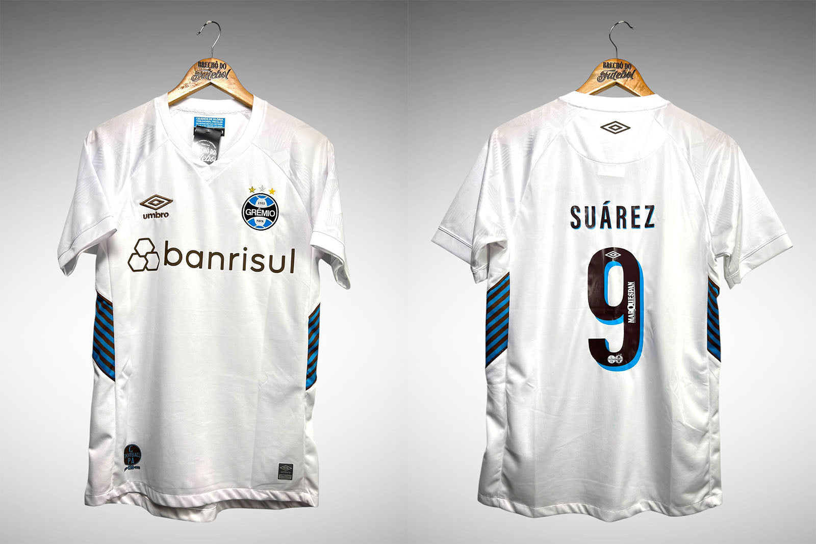 Grêmio 2023 Segunda Camisa Tam P Nº 9 Suárez.