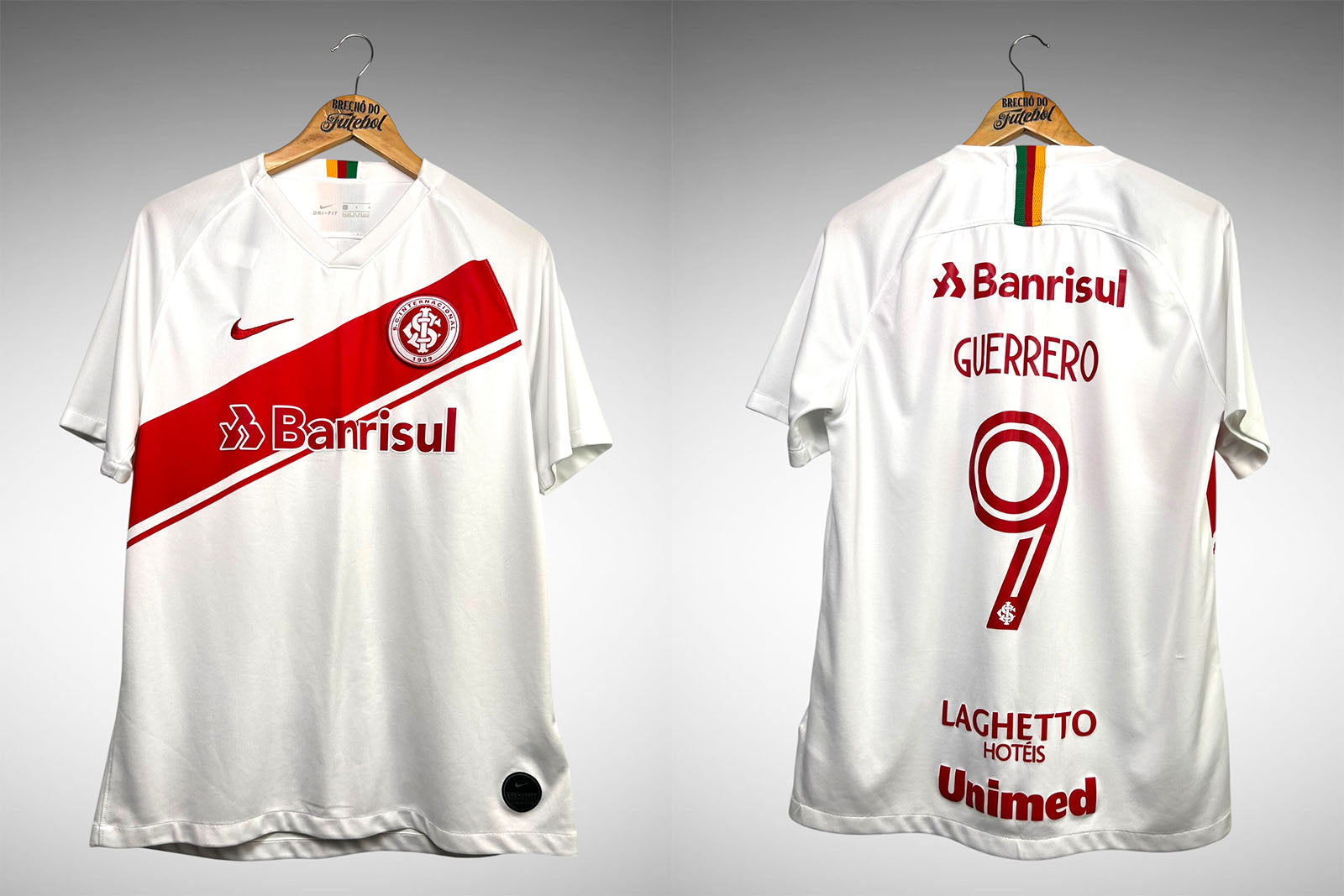 Internacional 2019 Segunda Camisa Tam G Nº 9 Guerrero.