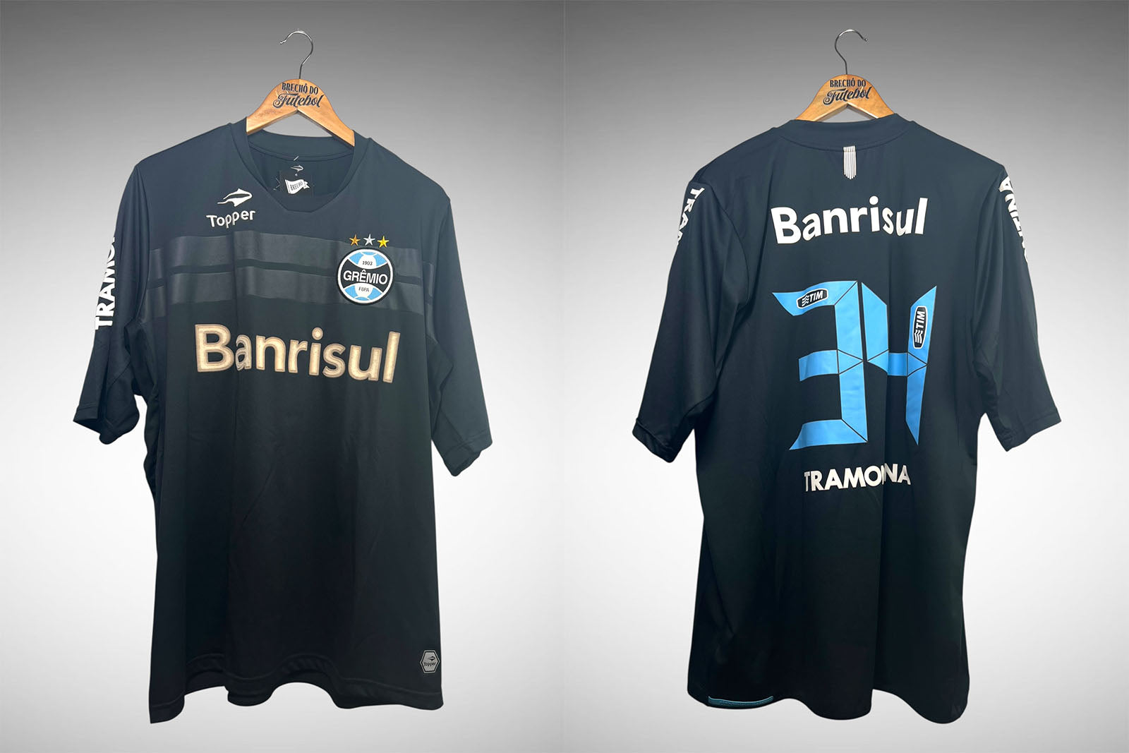 Grêmio 2012 Terceira Camisa Tam 5G Nº 34.