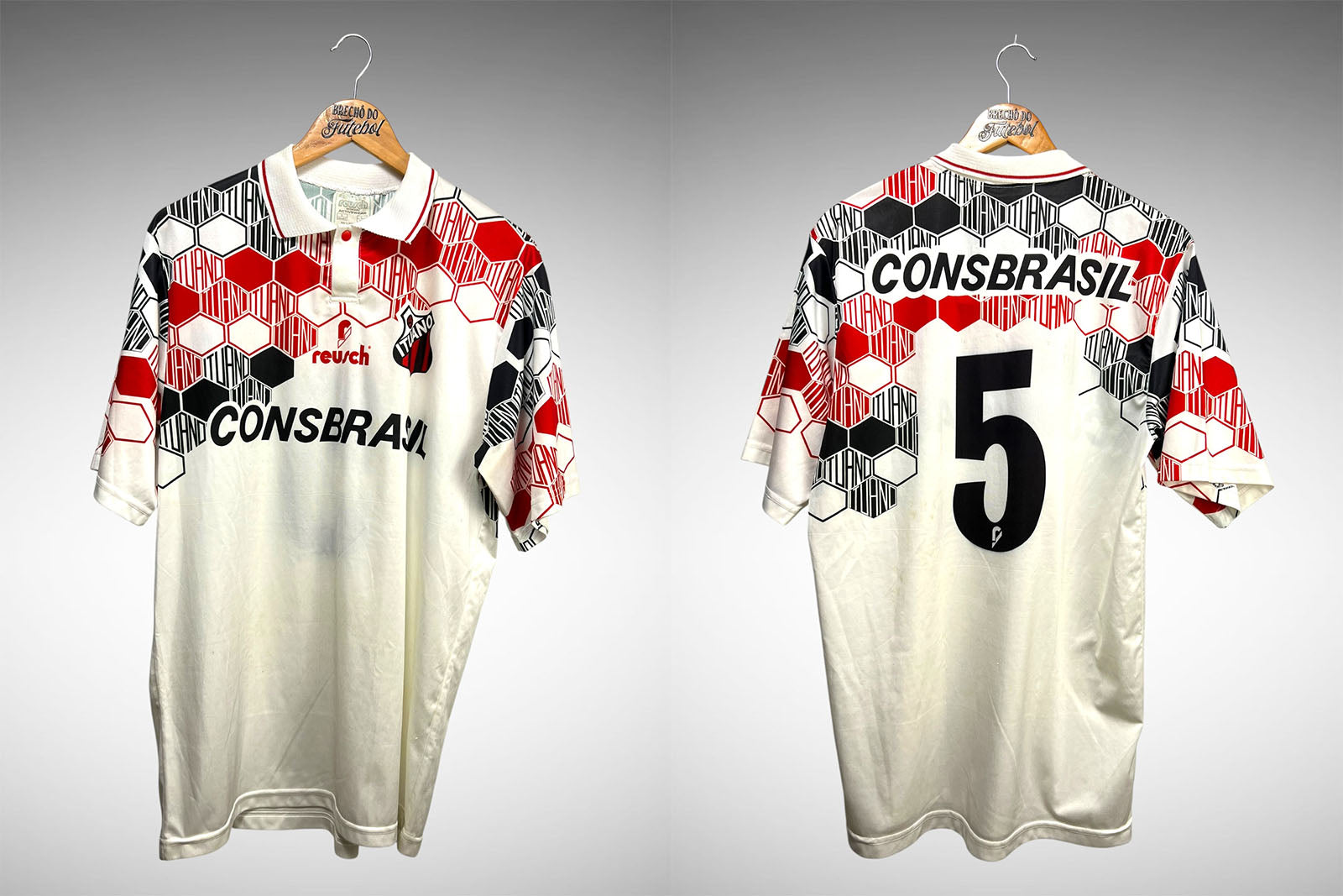 Ituano-SP 1994 Segunda Camisa Tam G Nº 5.