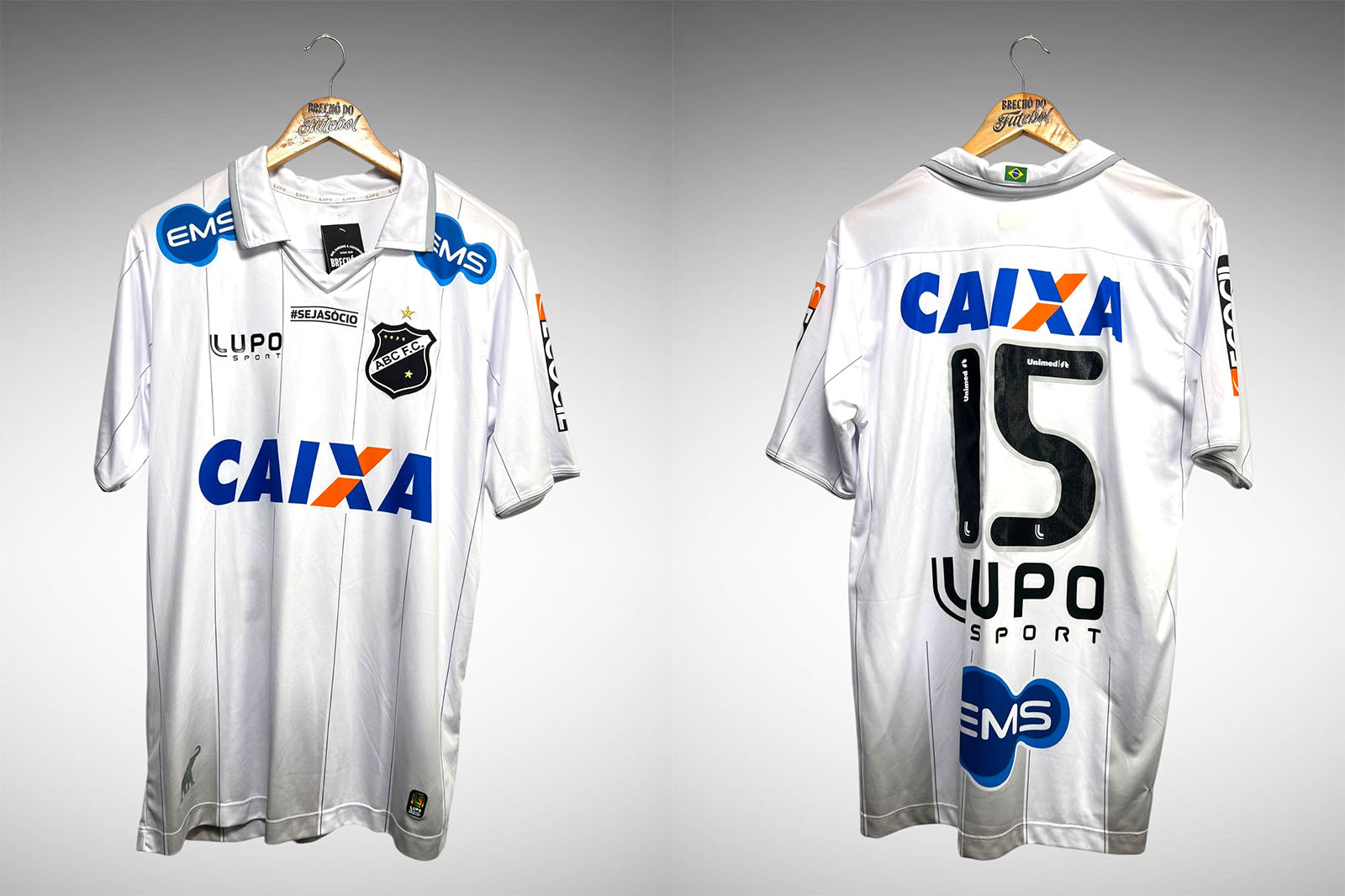 ABC FC-RN 2014 Primeira Camisa Tam G Nº 15.