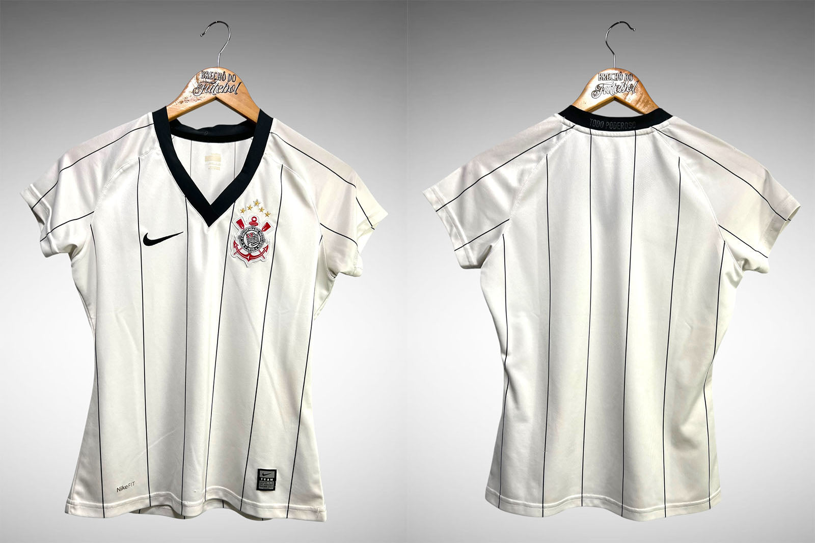 Corinthians 2008 Primeira Camisa Tam P Feminino.