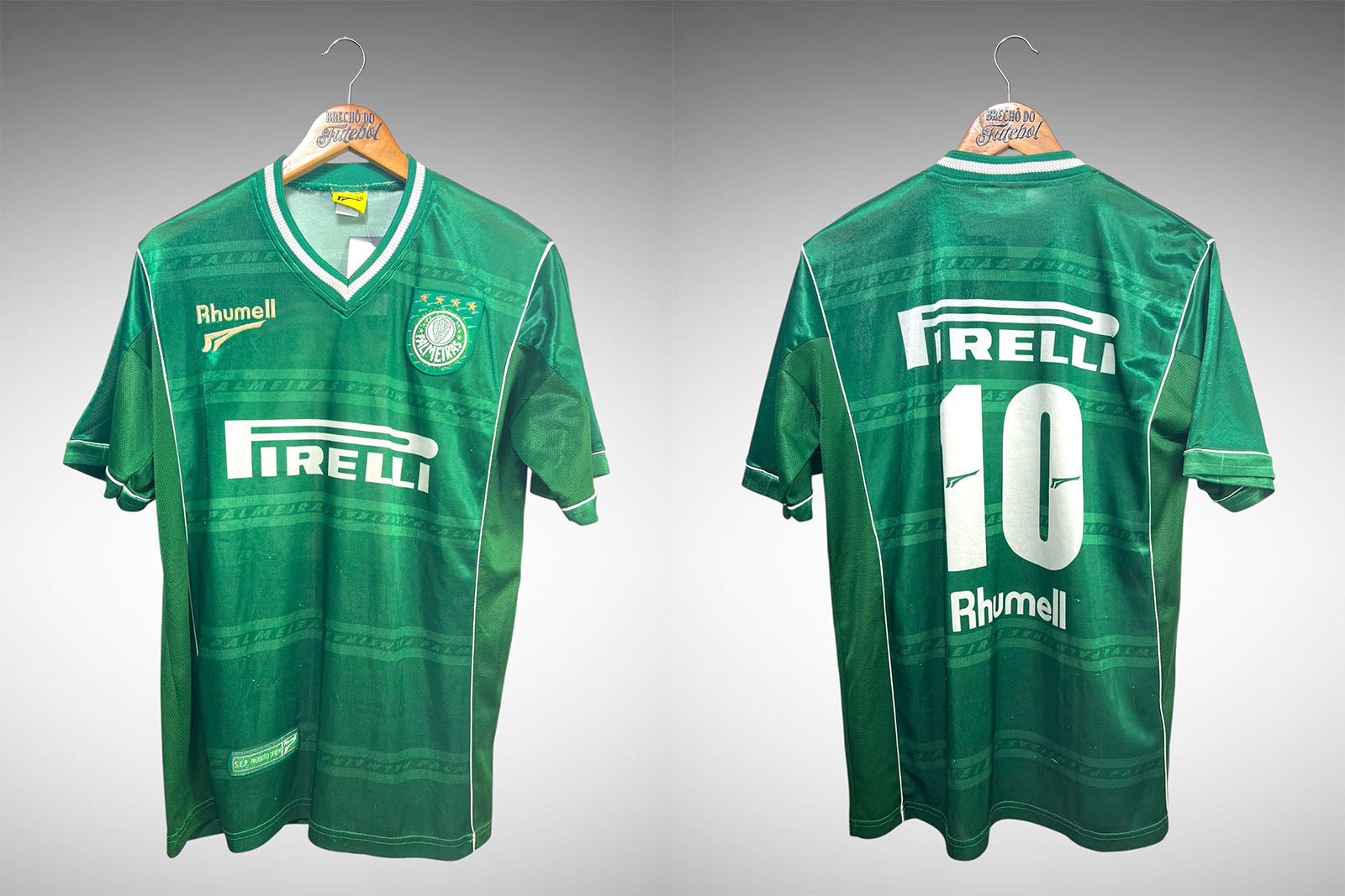 Palmeiras 2001 Primeira Camisa Tam G Nº 10.
