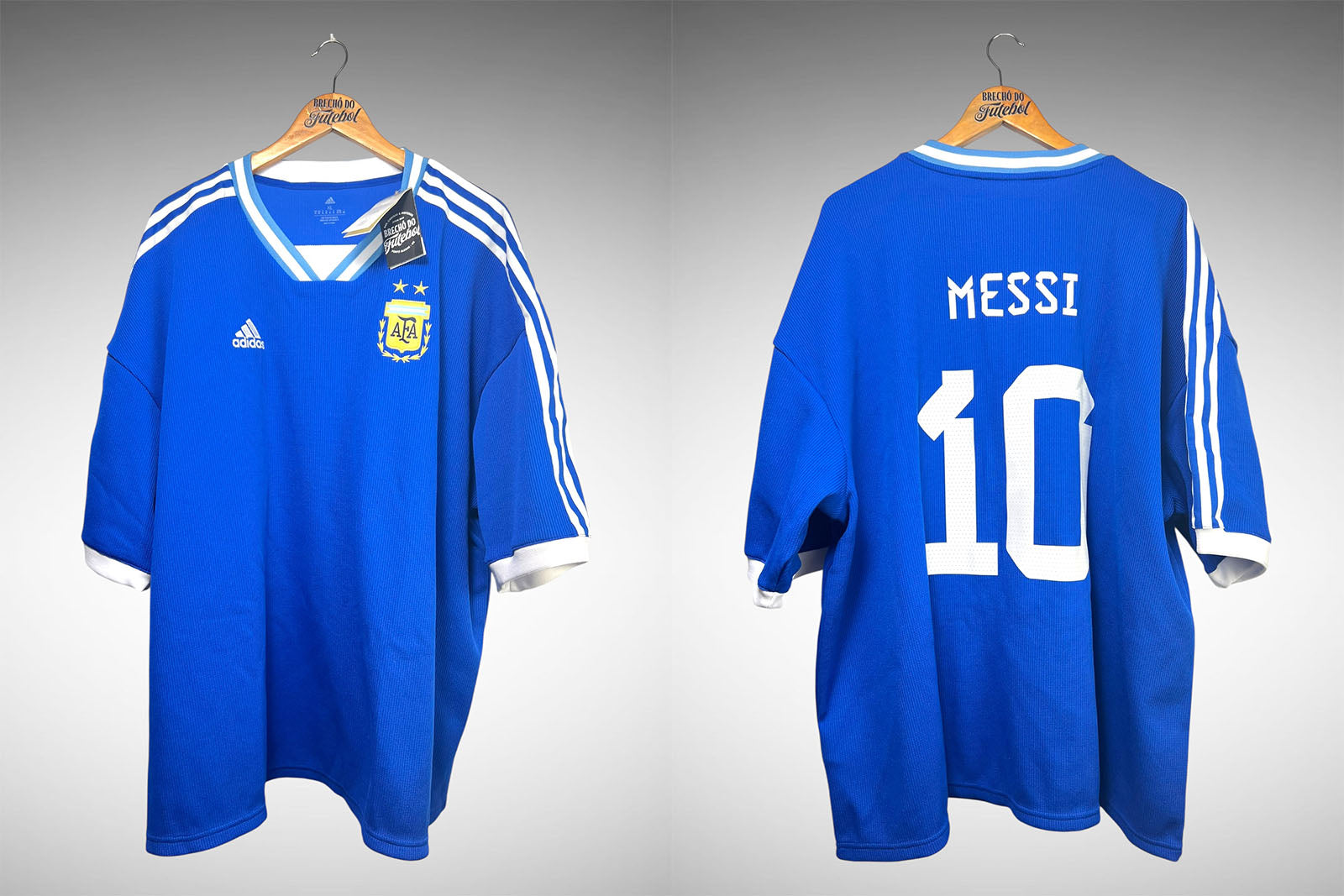 Argentina Camisa Icon 3/4 Tam GG Nº 10 Messi.