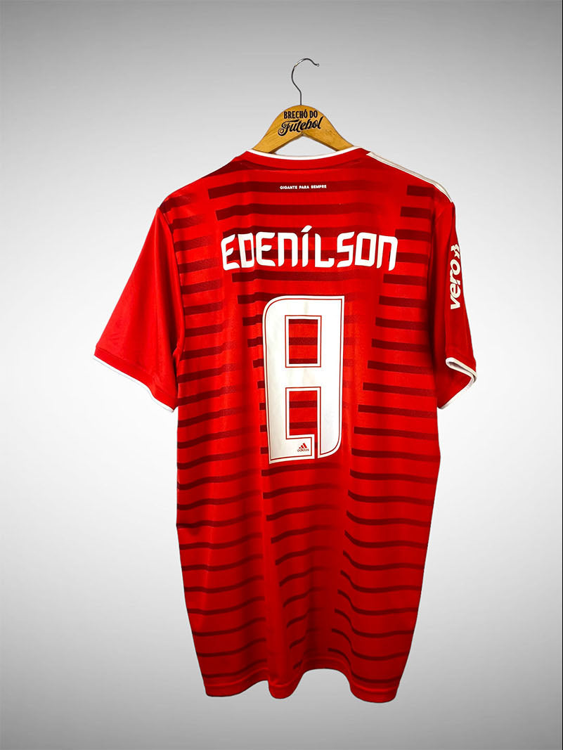 Internacional 2021 Primeira Camisa Tam GG Nº 8 Edenilson.