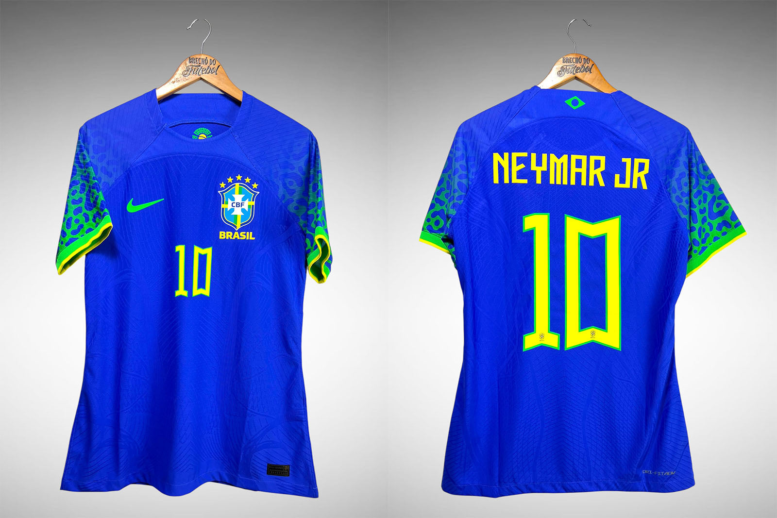 Brasil 2022 Segunda Camisa Tam G Nº 10 Neymar Jr.