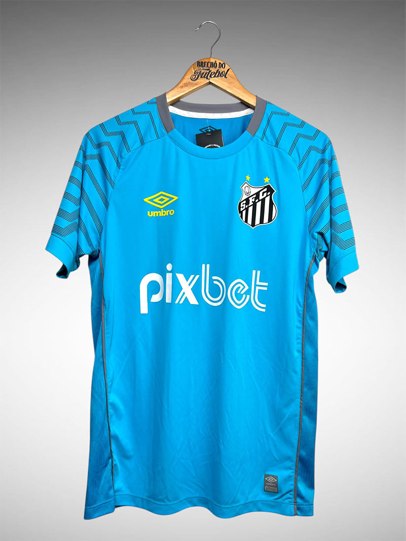 Santos 2021 Camisa de Goleiro Tam M Nº12.