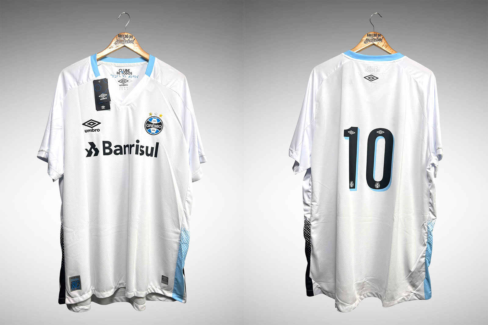 Grêmio 2022 Segunda Camisa Tam 4G Nº 10.