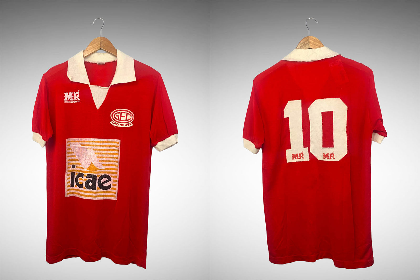 Catanduvense 80s Primeira Camisa Tam G N# 10.