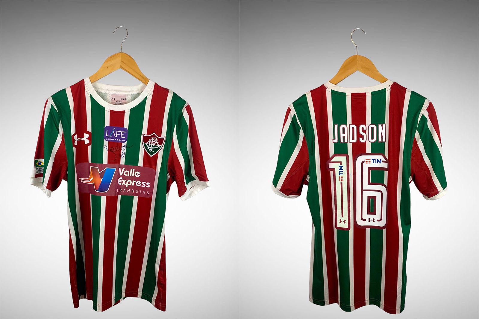 Fluminense 2018 Primeira Camisa Tam M N# 16 Jadson.