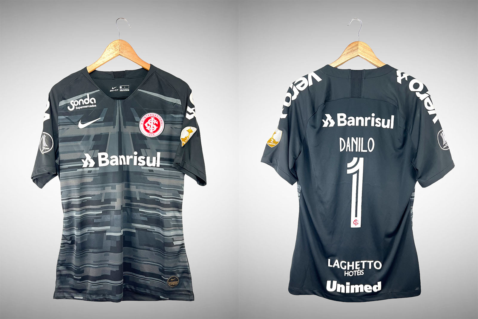 Internacional 2019 Camisa de Goleiro Tam G N# 1 Danilo.