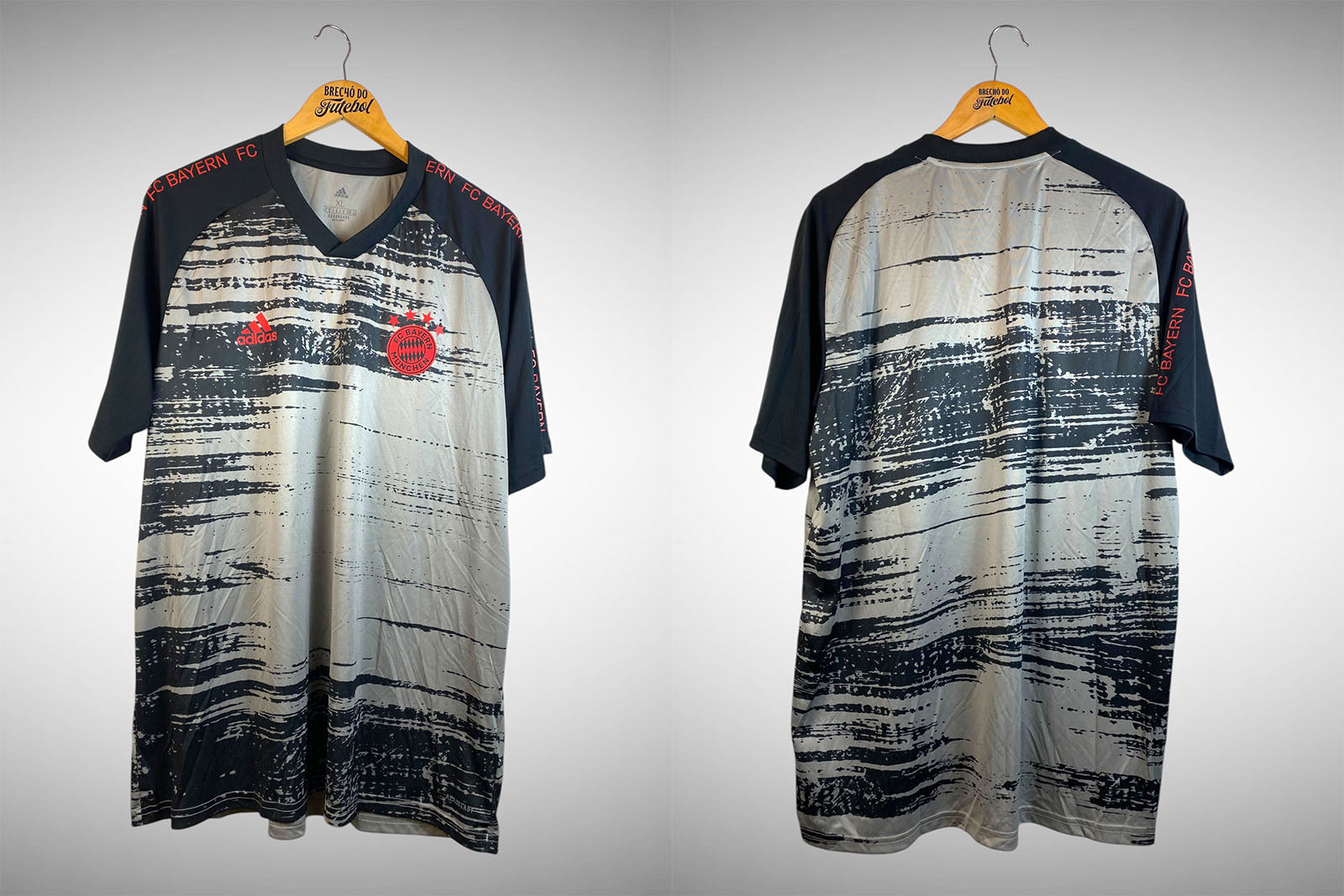 Bayern de Munique 2020 Camisa de Aquecimento Tam GG.