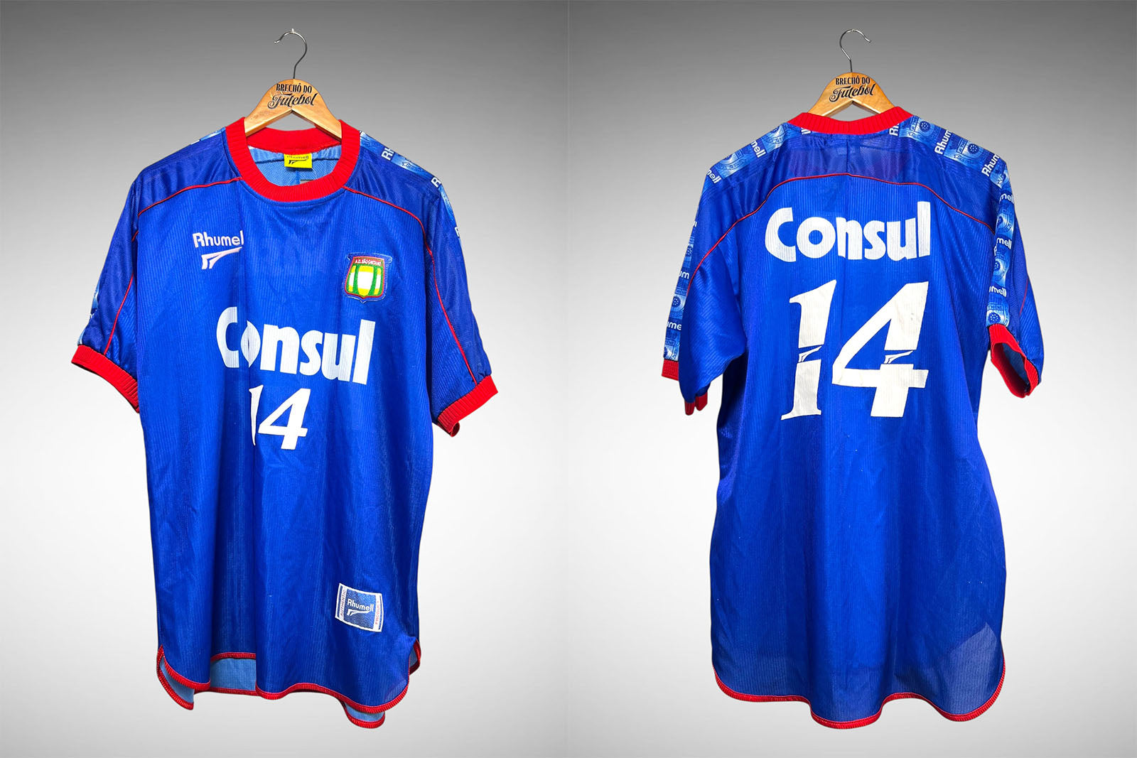 São Caetano-SP 1999 Primeira Camisa Tam GG Nº 14.