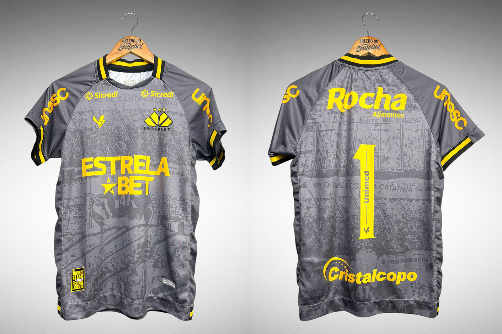 Criciúma 2024 Camisa de Goleiro Tam P Nº1.