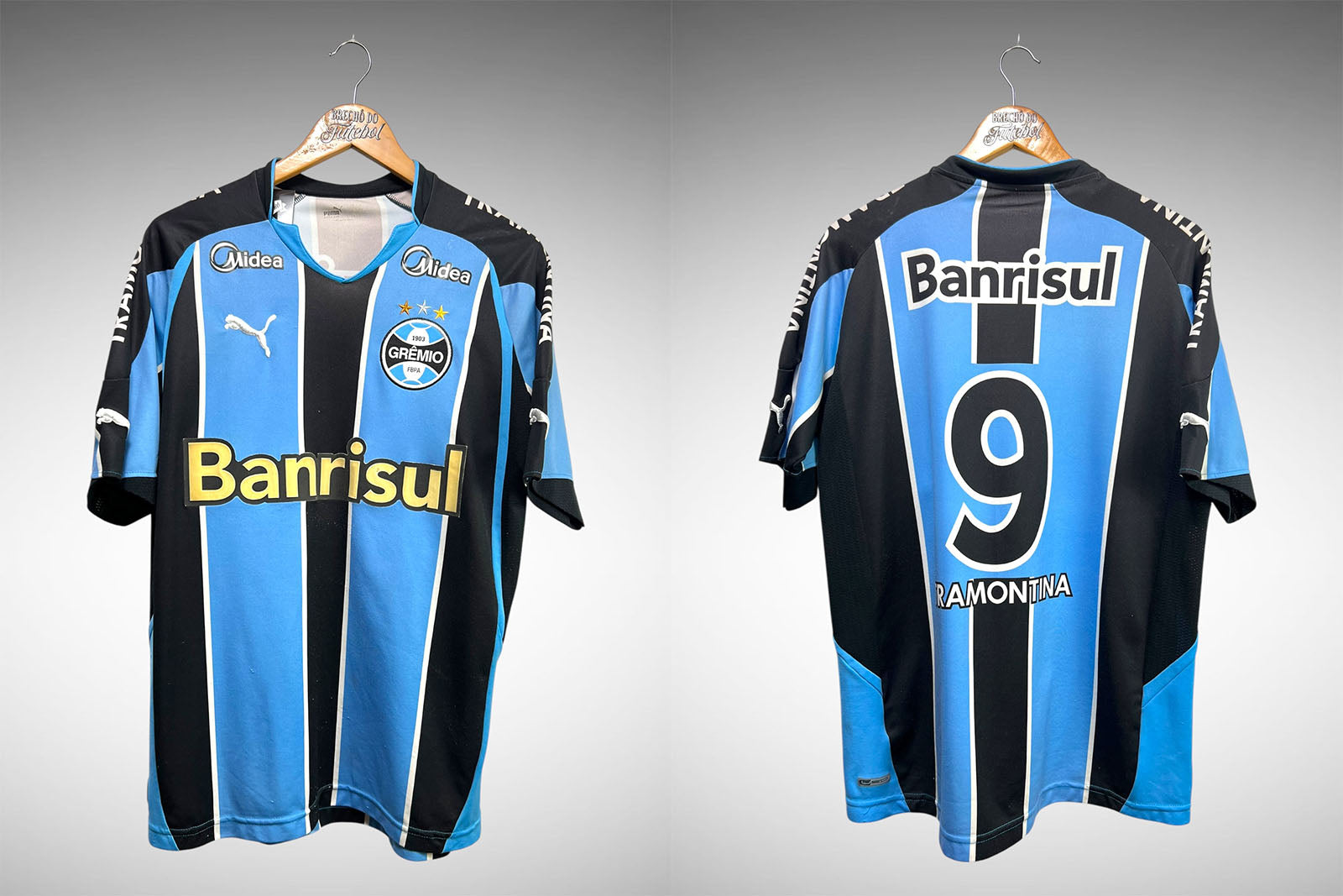 Grêmio 2010 Primeira Camisa Tam G Nº 9.